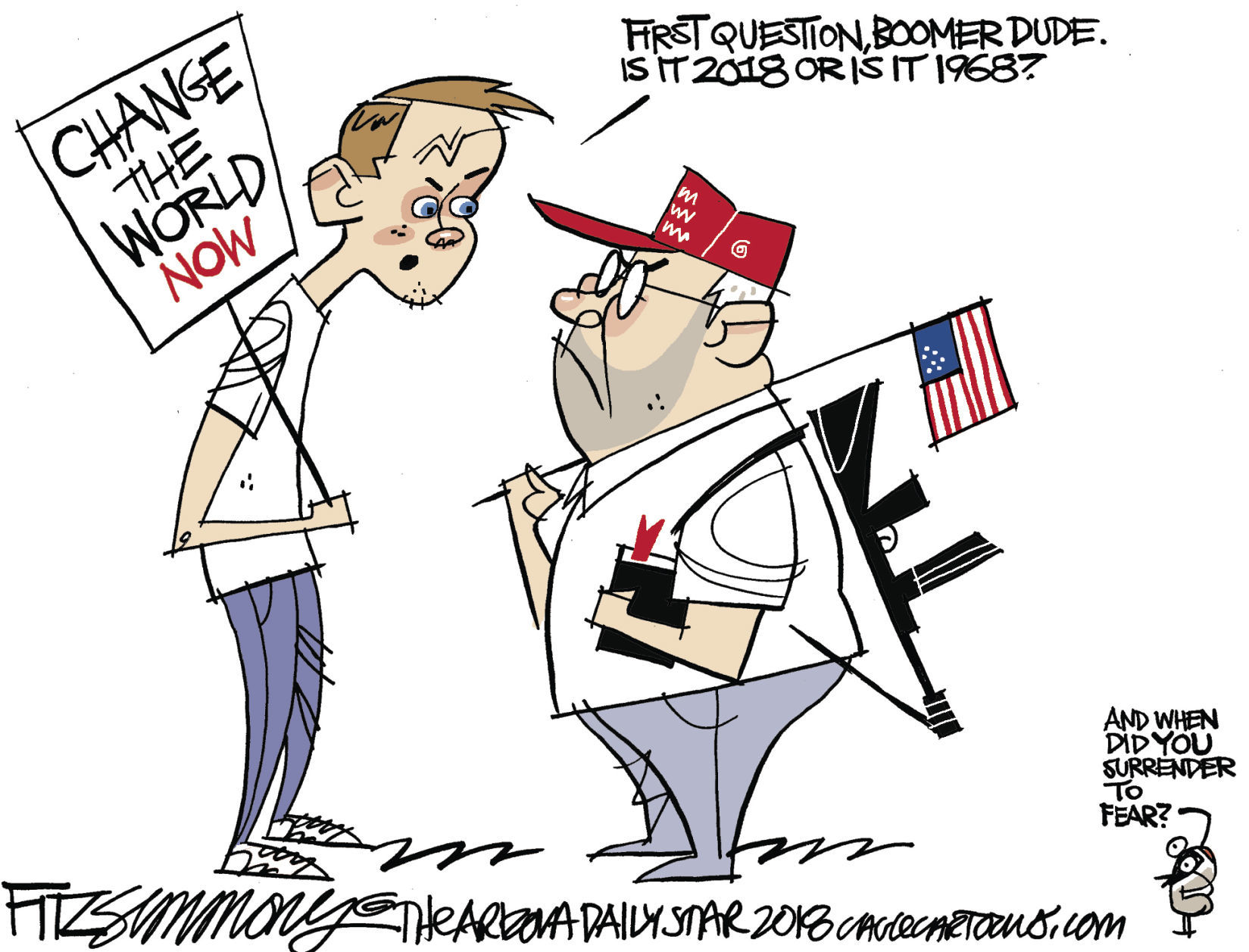 Daily Fitz Cartoon: Generations